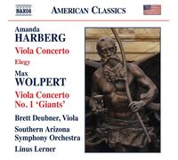 Amanda Harberg Amanda Harberg: Viola Concerto/Elegy/Max Wolpert: Viola Conc (CD)