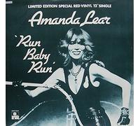 AMANDA LEAR - RUN BABY RUN 12 INCH (12" VINYL SINGLE) UK ARIOLA 1978