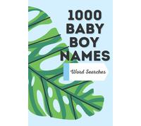 Amanda Oakley 1000 Baby Boy Names - Word Searches (Tascabile)