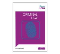 Amanda Powell Foundations of Law - Criminal Law (Tascabile) Foundations of Law
