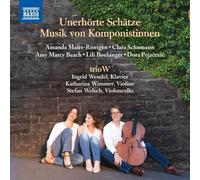 Amanda Röntgen-Maier Unerhörte Schätze Musik Von Komponistinnen (CD) Album