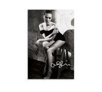 Amanda Seyfried - Poster moderno, in bianco e nero, 30 x 45 cm
