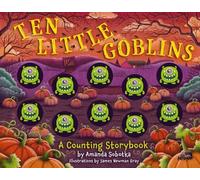 Amanda Sobotka Ten Little Goblins (Libro di cartone) Counting Storybooks