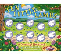 Amanda Sobotka Ten Little Lambs (Libro di cartone) Counting Storybooks