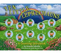 Amanda Sobotka Ten Little Leprechauns (Libro di cartone) Counting Storybooks