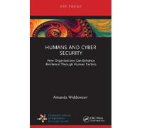 Amanda Widdowson Humans and Cyber Security (Copertina rigida)