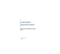 Amanda Wu S Liu A Minimalist's Approach to MCAT (Tascabile)