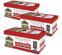 Amanda Yerba Mate Cocido Tradizionale 75 Bustine di Tè (225g) | Ricca di Vitamine e Antiossidanti | Tè Yerba Mate Energizzante