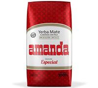 Amanda Yerba Mate Tè Seleccion Especial 1kg + Campione regalo (40g) | La bevanda è ricca di vitamine e antiossidanti, accelera il metabolismo.Non contiene zucchero Argentina