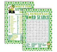 AmandaCreation - Carte da gioco da riempire per il giorno di San Patrizio, dieci biglietti da 12,7 x 17,8 cm