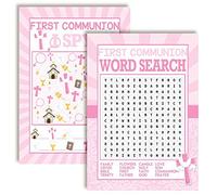 AmandaCreation - Carte da gioco per la prima comunione, per ragazze, 12,7 x 17,8 cm