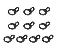 AMANDELIZABE 10 cisterna di ancoraggio con viti, anello di ancoraggio nero per il fissaggio in garage, officina, camion, rimorchi, carrello da golf