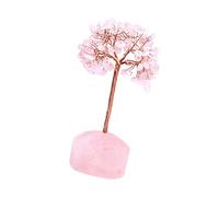 amangul Alberi di cristallo ametiste FengShui Soldi Cristalli Naturali Base Rame, Filo Alberi della Vita Buona Fortuna Ufficio (3)