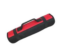 amangul Borsa da cucina portatile per tagliare e taglierina, in nylon professionale, per utensili da cucina, borsa per accessori da cuoco in nylon resistente, Rosso