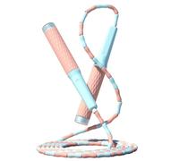 amangul Corda per saltare in lunghezza regolabile per aggrovigliare le perline segmentate, corda per saltare fitness per bambini, uomini e donne