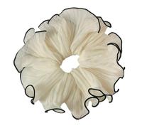 amangul Elastico per capelli increspato spesso oversize elastico per capelli elegante corda per capelli scrunchy donne coda di cavallo titolare (come mostrato)