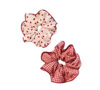 amangul Elastico per capelli increspato spesso oversize elastico per capelli elegante corda per capelli scrunchy donna coda di cavallo (1)