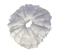 amangul Elastico per capelli multistrato spesso oversize elastico per capelli elegante corda per capelli da donna supporto per coda di cavallo (fiore)