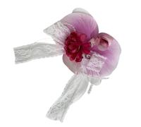 amangul Elegante orchidee artificiali clip per capelli per le donne dolce floreale Hairpin Barrettes per tutti i giorni festa accessori di nozze