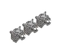amangul Fermaglio per capelli da donna, alla moda, in lega, a forma di animale, per appassionati di moda (tre teste)
