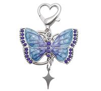 amangul Moda Y2k Farfalla Star Portachiavi Per Uomo Donna Trend Ciondolo Portachiavi Rock Punk Vintage Dolce Cool Accessori Regalo