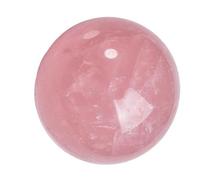 amangul Quadrante in vetro al quarzo rosa da 4 cm piccolo per la decorazione dell'ufficio della casa e la meditazione, migliora l'amore e le armonie