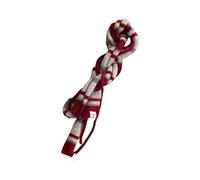 amangul Sciarpa skinny a righe in maglia per le donne fazzoletto da collo Hangbag maniglia avvolgere cintura lunga girocollo accessori fotografici sciarpa colorata, Rosso, Taglia unica