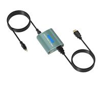 AMANKA Estrattore Audio HDMI 4K,Convertitore da HDMi a HD MI con USCita Audio Coassiale e Ottica Toslink SPDIF per Blu-ray, DVD, PS3, PS4 Pro, PS5, Xbox, Laptop