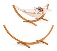 AMANKA Supporto Amaca Legno Giardino - Base 2 Persone - 325 cm Esterno