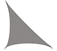 AMANKA Tenda da Sole UV - 2.5x2.5x3.5 Triangolo Rettangolo HDPE - Telo di Protezione Solare Grigio