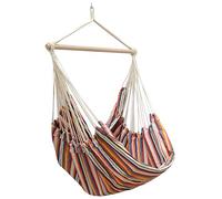 AMANKA XXL Sedia pensile Amaca da giardino 185x130 cm portata massima 150 kg - Amaca senza telaio Poltrona relax da appendere per soggiorno - Amaca sospesa per 2 persone Da esterno e interno