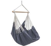 AMANKA XXL Sedia pensile Amaca da giardino 185x130 cm portata massima 150 kg - Amaca senza telaio Poltrona relax da appendere per soggiorno - Amaca sospesa per 2 persone Da esterno e interno