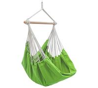 AMANKA XXL Sedia pensile Amaca da giardino 185x130 cm portata massima 150 kg - Amaca senza telaio Poltrona relax da appendere per soggiorno - Amaca sospesa per 2 persone Da esterno e interno