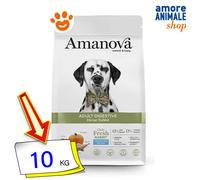 Amanova Dog Adult Digestive Divine Rabbit Cibo Secco Cani 2/ 10 Kg