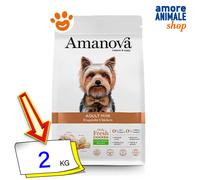 Amanova Dog Adult Mini Exquisite Chicken Cibo Secco Cani 2/ 7 Kg