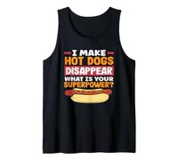 Amante degli hot dog, faccio sparire gli hot dog Superpower Canotta