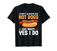 Amante degli hot dog Non mangio sempre hot dog Maglietta