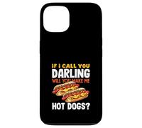 Amante degli hot dog se ti chiamo caro hot dog Custodia per iPhone 13
