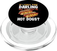 Amante degli hot dog se ti chiamo caro hot dog PopSockets PopGrip per MagSafe
