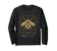 Amante degli Insetti Appassionato di Insetti Weirdcore Entomology Beetle Maglia a Manica