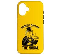 Amante degli orsetti da tè vittoriani al di fuori della norma Custodia per iPhone 16