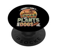 Amante dei cani Mi dispiace che non posso le mie piante e i miei cani hanno bisogno di me PopSockets PopGrip Adesivo