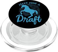 Amante dei Cavalli Make Mine A Draft Horse Cavallo da Lavoro PopSockets PopGrip per MagSafe