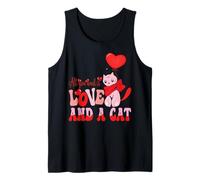 Amante dei Gatti, Tutto ciò di Cui Hai Bisogno è Amore e Un Gatto, San Valentino Canotta