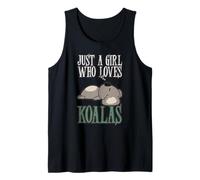 Amante dei Koala Simpatico Animale Dormiente Canotta