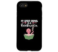 Amante dei libri Bibliotecario di lettura Il mio animale spirituale è un topo di biblioteca Custodia per iPhone SE (2020) / 7/8