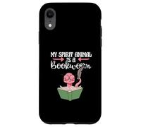 Amante dei libri Bibliotecario di lettura Il mio animale spirituale è un topo di biblioteca Custodia per iPhone XR