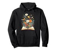 Amante dei Libri Bookworm Giardino delle storie Bellezza Arte Felpa con Cappuccio