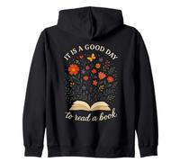 Amante dei Libri di Primavera È Un Buon Momento per Leggere Felpa con Cappuccio