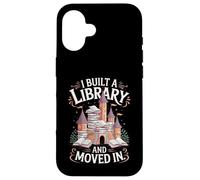 Amante dei libri Ho costruito una biblioteca e mi sono trasferito Custodia per iPhone 16